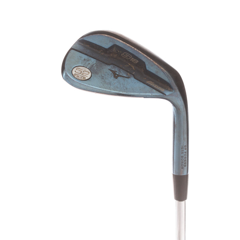 Mizuno S18 Steel Mens Right Hand Gap Wedge 52* 9 Bounce Wedge - True Temper Dynamic Gold