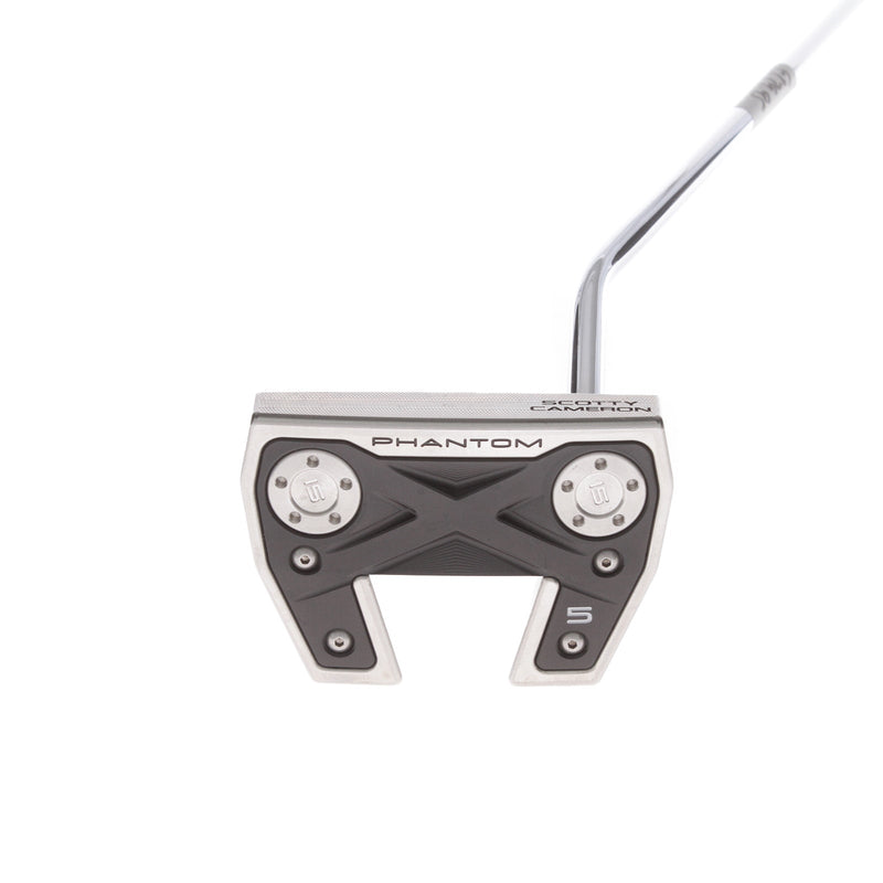 Scotty Cameron Phantom X 5 Mens Right Hand Putter 34" Mallet - Scotty Cameron Grip