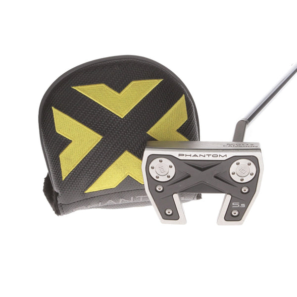 Scotty Cameron Phantom X 5.5 Mens Right Hand Putter 35" Mallet - Scotty Cameron Grip