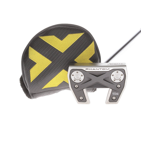 Scotty Cameron Phantom X 5s Mens Right Hand Putter 35" Mallet - Scotty Cameron Grip