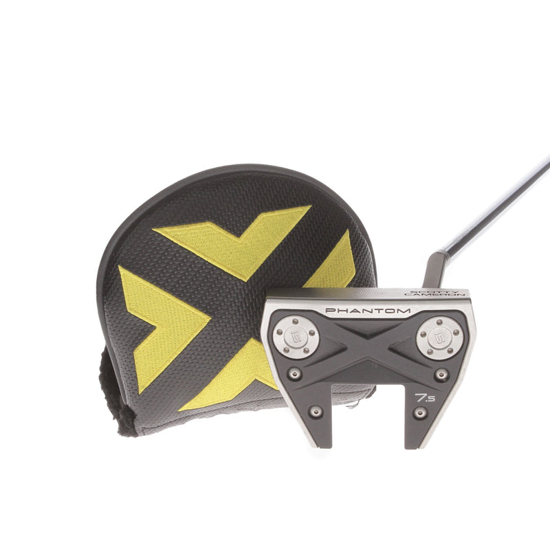 Scotty Cameron Phantom X 7.5 Mens Right Hand Putter 34" Mallet - Scotty Cameron Grip