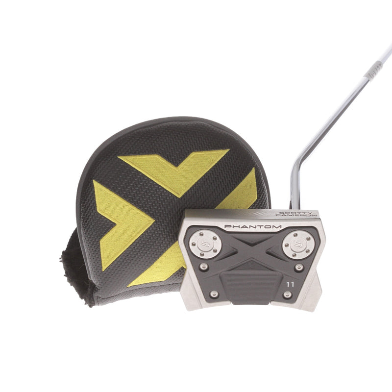 Scotty Cameron Phantom X 11 Mens Right Hand Putter 34" Mallet - Scotty Cameron Grip