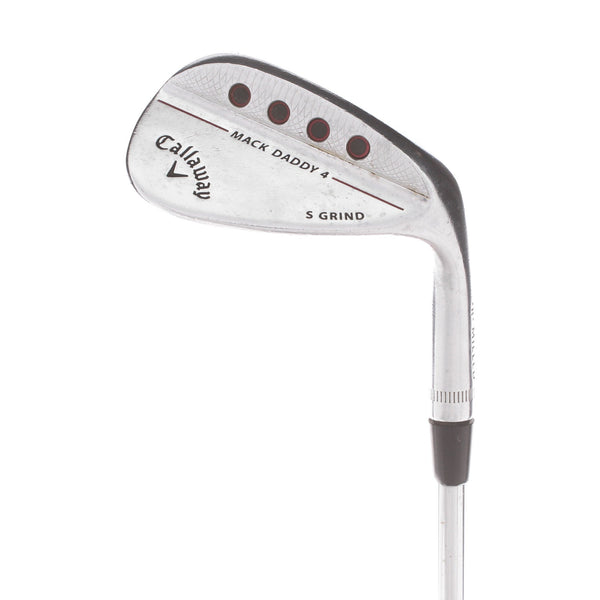 Callaway Mack Daddy 4 Steel Mens Right Hand Gap Wedge 50* 10 Bounce S Grind Extra Stiff - KBS Tour 130