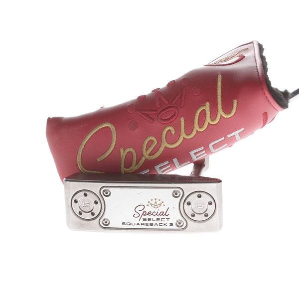 Scotty Cameron Special Select Squareback 2 Mens Right Hand Putter 34" Blade - Scotty Cameron Grip