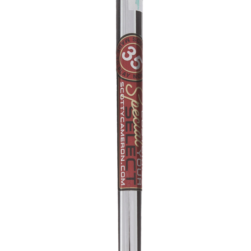 Scotty Cameron Special Select Del Mar Mens Right Hand Putter 35" Mid-Mallet - Scotty Cameron Grip