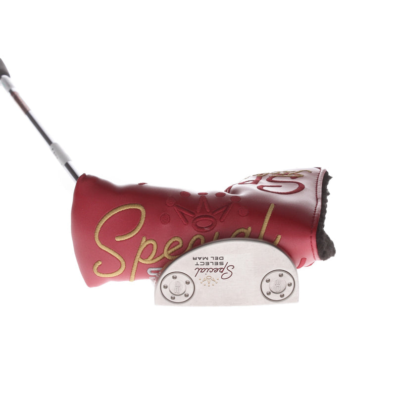 Scotty Cameron Special Select Del Mar Mens Right Hand Putter 33" Mid-Mallet - Scotty Cameron Grip