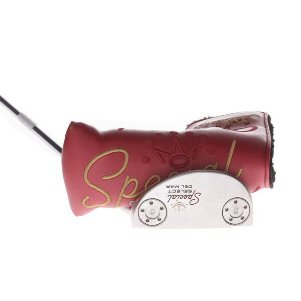 Scotty Cameron Special Select Del Mar Mens Right Hand Putter 35" Mid-Mallet - Scotty Cameron Grip
