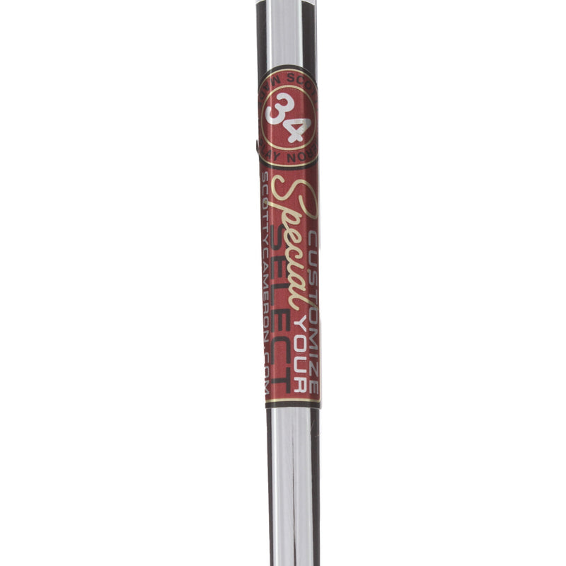 Scotty Cameron Special Select Followback 5 Mens Right Hand Putter 34" Mallet - Scotty Cameron Grip