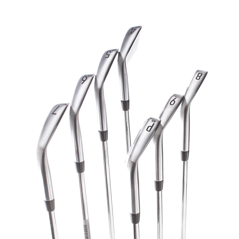 Titleist T100 2021 Steel Mens Right Hand Irons 4-PW Stiff - True Temper AMT S300 Tour White