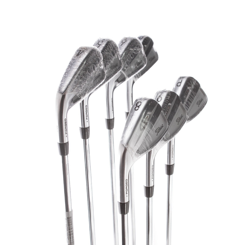Titleist T100s Steel Mens Left Hand Irons 4-PW Stiff - Project X LZ 6.0 120g