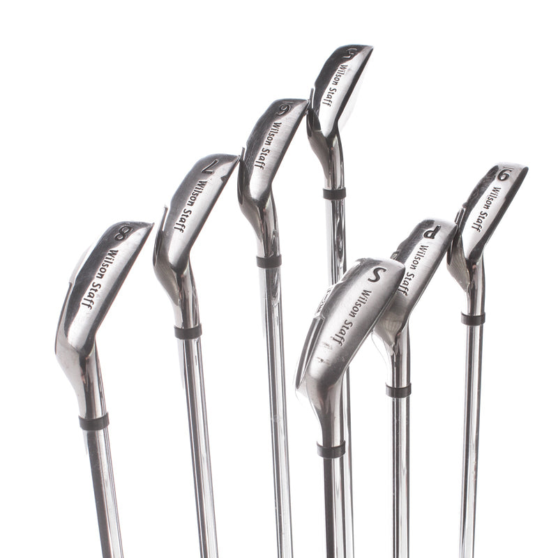 Wilson Di11 Steel Mens Right Hand Irons 5-SW Uniflex - Wilson SL95