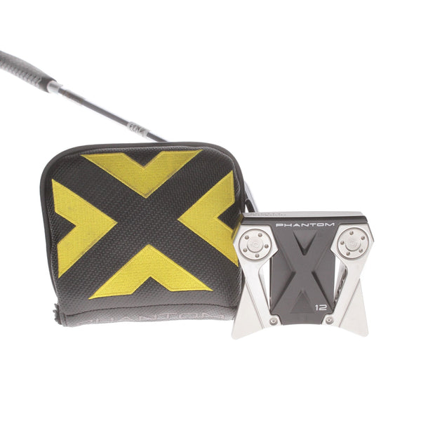 Scotty Cameron Phantom X 12 Mens Left Hand Putter 35" Mallet - Scotty Cameron Grip