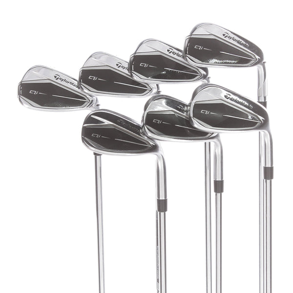 TaylorMade Qi Graphite Mens Right Hand Irons 4-SW Regular - KBS Max MT 85