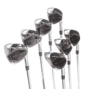 TaylorMade Qi Graphite Mens Right Hand Irons 4-SW Regular - KBS Max MT 85