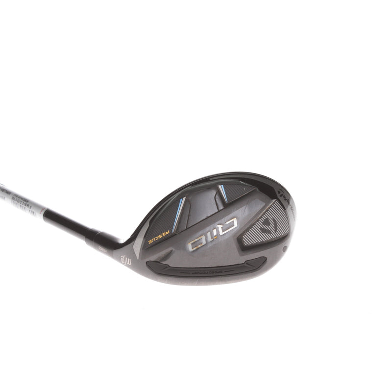 TaylorMade Qi10 Graphite Mens Right Hand 3 Hybrid 19* Stiff - Fujikura Ventus TR HB 7S