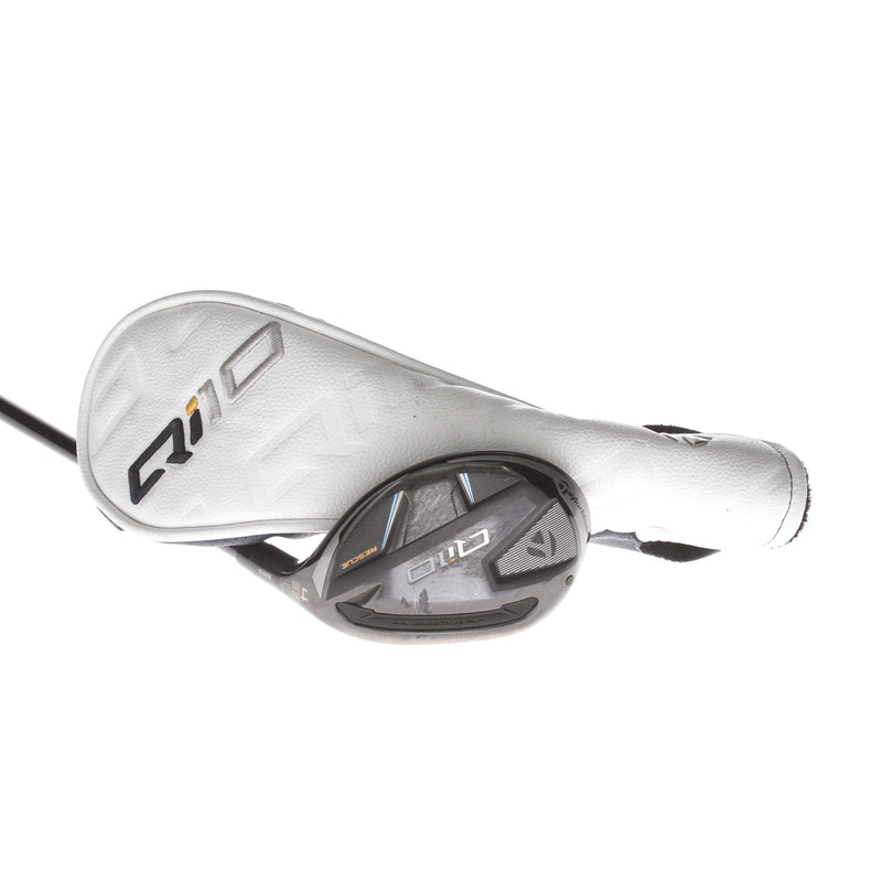 TaylorMade Qi10 Graphite Mens Right Hand 4 Hybrid 22* Stiff - Fujikura Ventus TR HB 7S