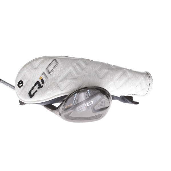 TaylorMade Qi10 Graphite Mens Right Hand 4 Hybrid 22* Stiff - Fujikura Ventus TR HB 7S