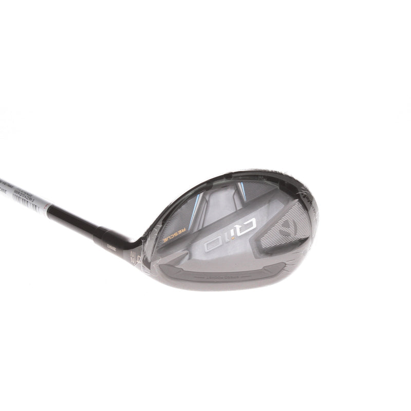 TaylorMade Qi10 Graphite Mens Right Hand 4 Hybrid 22* Stiff - Fujikura Ventus TR HB 7S