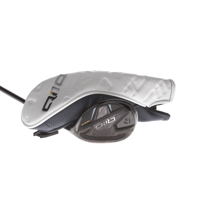TaylorMade Qi10 Graphite Mens Right Hand 4 Hybrid 22* Stiff - Fujikura Ventus TR HB 7S