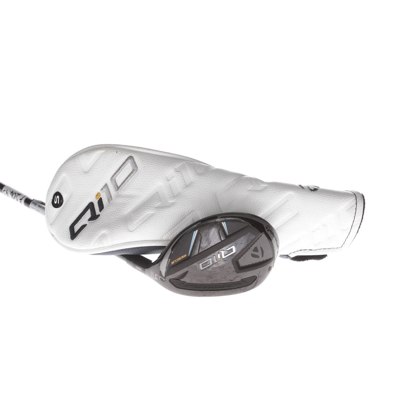 TaylorMade Qi10 Graphite Mens Right Hand 4 Hybrid 22* Stiff - Fujikura Ventus TR HB 7S