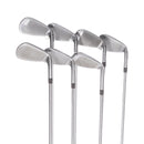 TaylorMade Qi Steel Mens Left Hand Irons 5-SW  Regular - KBS MAX MT 85