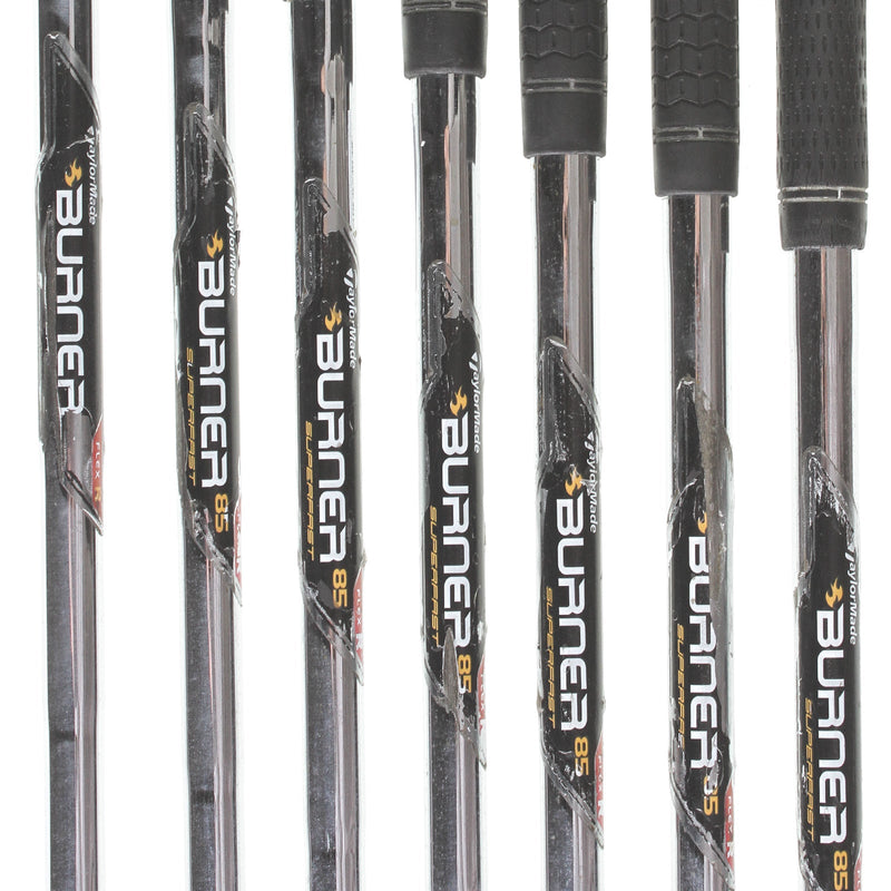 TaylorMade Burner 09 Steel Mens Right Hand Irons 4-PW Regular - TaylorMade Burner 85