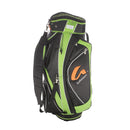 GolfStream Cart Bag - Green/Black/Orange