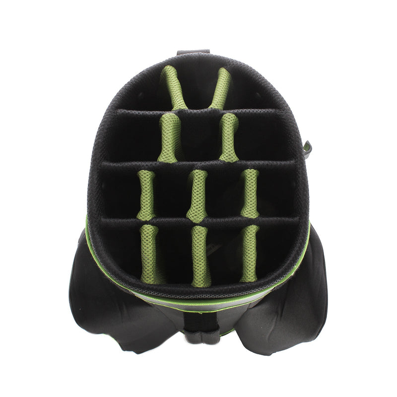 GolfStream Cart Bag - Green/Black/Orange