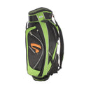 GolfStream Cart Bag - Green/Black/Orange