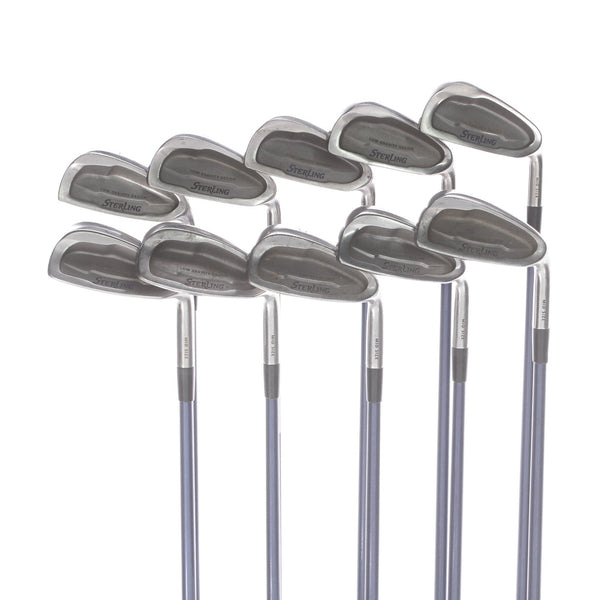 Mizuno Sterling Graphite Ladies Right Hand Irons 3-SW Ladies - Mizuno Fibre Flex