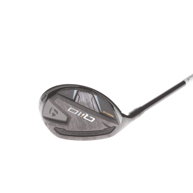 TaylorMade Qi10 Graphite Mens Left Hand 4 Hybrid 22* Regular - Fujikura Ventus TR HB 6-R