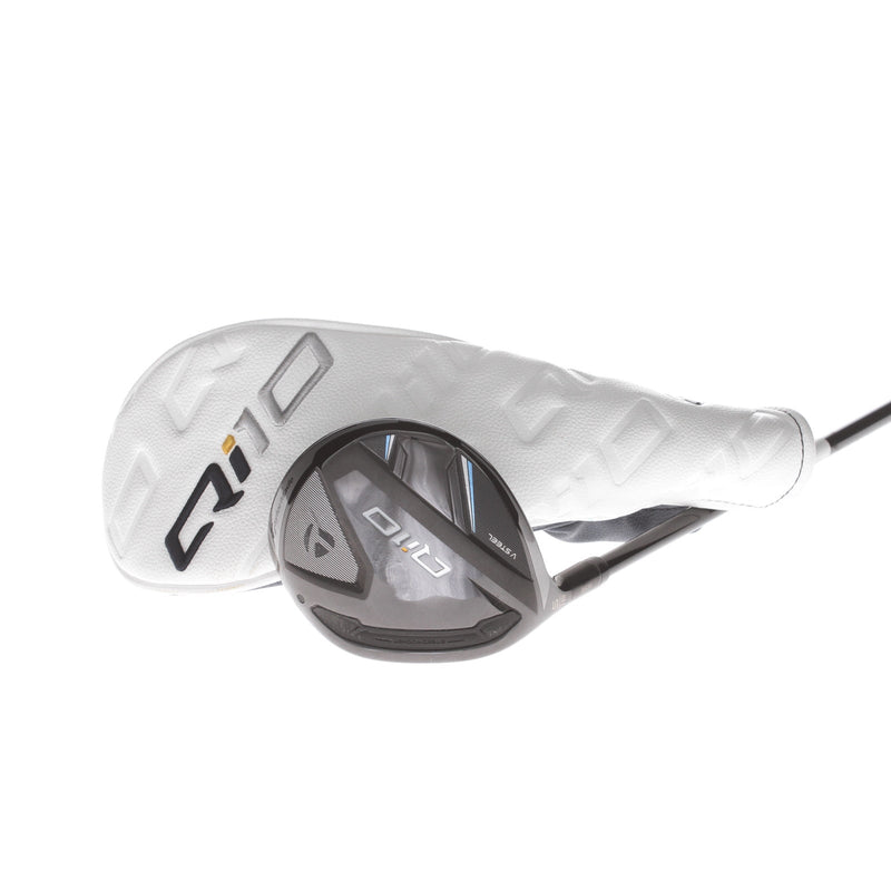 TaylorMade Qi10 Graphite Mens Left Hand Fairway 5 Wood 18* Regular- Fujikura Ventus TR FW 6-R