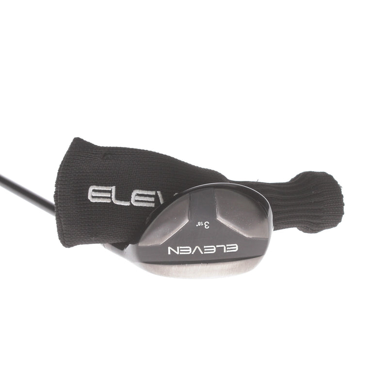 Eleven Eleven Graphite Mens Right Hand 3 Hybrid 18* Regular - KBS 60