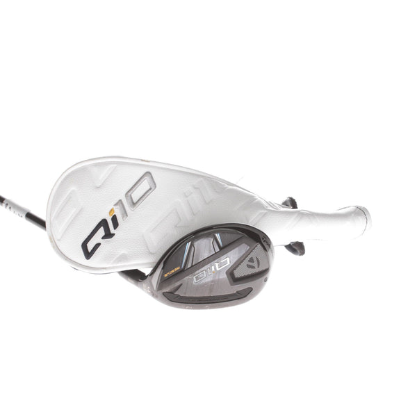 TaylorMade Qi10 Graphite Mens Right Hand 4 Hybrid 22* Stiff - Fujikura Ventus TR HB 7-S