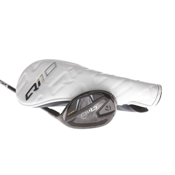 TaylorMade Qi10 Graphite Mens Right Hand 4 Hybrid 22* Stiff - Fujikura Ventus TR HB 7-S