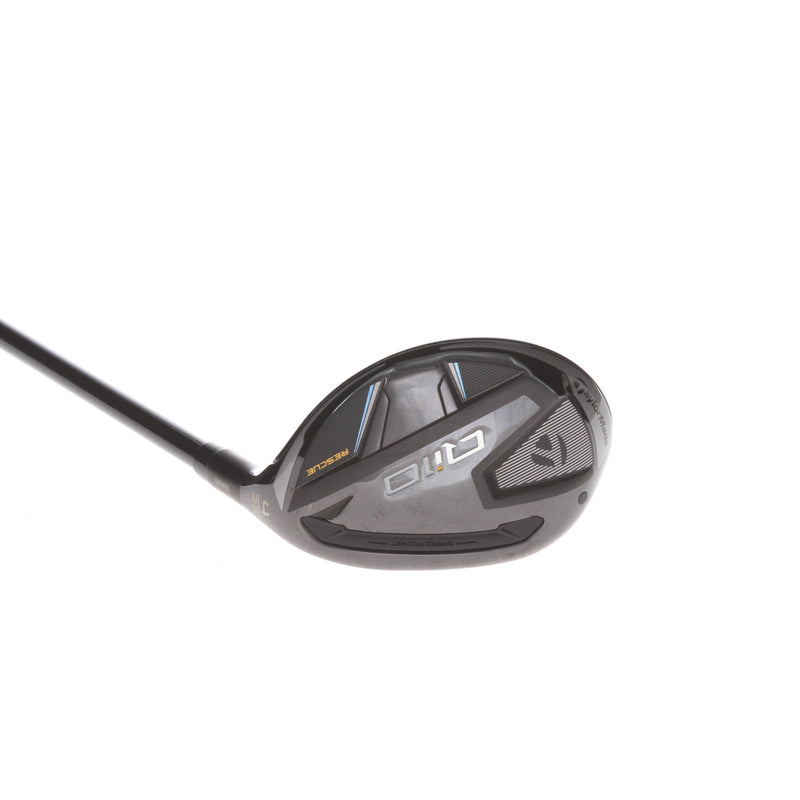 TaylorMade Qi10 Graphite Mens Right Hand 4 Hybrid 22* Stiff - Fujikura Ventus TR HB 7-S