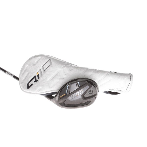 TaylorMade Qi10 Graphite Mens Right Hand 4 Hybrid 22* Stiff - Fujikura Ventus TR HB 7-S