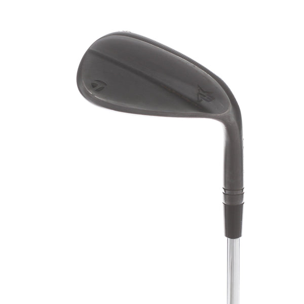 TaylorMade Milled Grind 3 Black Steel Mens Right Hand Sand Wedge 56* 12 Bounce SB Grind Stiff - Dynamic Gold S200