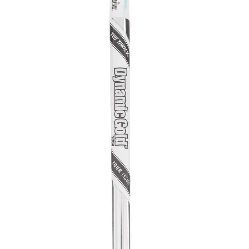 TaylorMade Milled Grind 3 Black Steel Mens Right Hand Lob Wedge 60* 10 Bounce SB Grind Stiff - Dynamic Gold S200