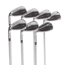 TaylorMade Qi Steel Mens Left Hand Irons 5-SW Regular - KBS Max 85
