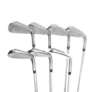 TaylorMade Qi Steel Mens Left Hand Irons 5-SW Regular - KBS Max 85