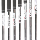 TaylorMade Qi Steel Mens Left Hand Irons 5-SW Regular - KBS Max 85