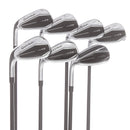 TaylorMade Qi Graphite Mens Left Hand Irons 5-SW Regular - Fujikura Ventus TR 6-R