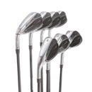 TaylorMade Qi Graphite Mens Left Hand Irons 5-SW Regular - Fujikura Ventus TR 6-R