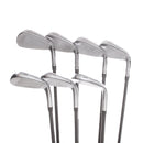 TaylorMade Qi Graphite Mens Left Hand Irons 5-SW Regular - Fujikura Ventus TR 6-R