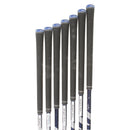 TaylorMade Qi Graphite Mens Left Hand Irons 5-SW Regular - Fujikura Ventus TR 6-R