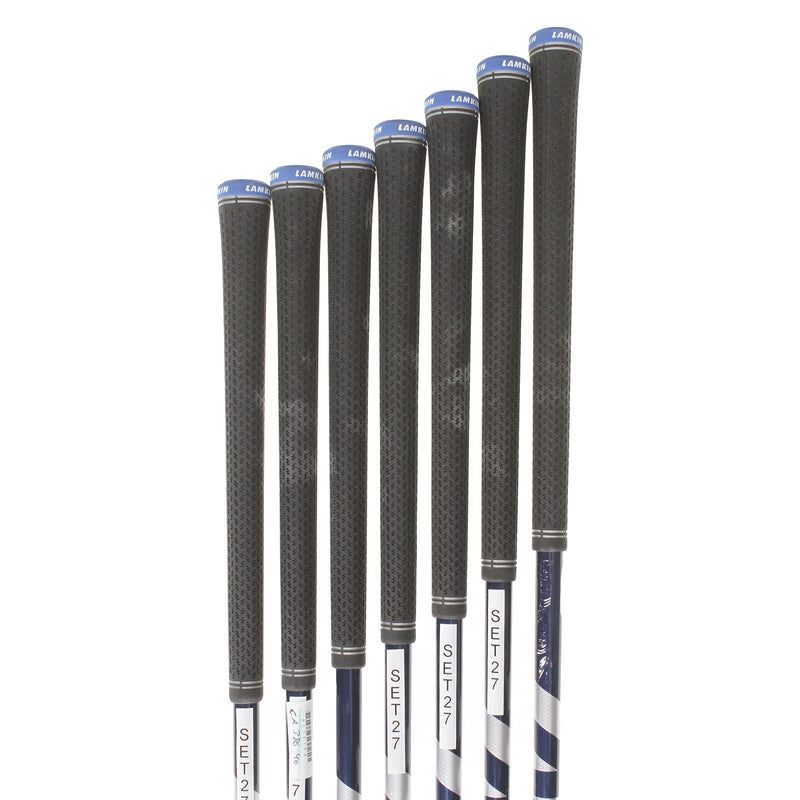 TaylorMade Qi Graphite Mens Left Hand Irons 5-SW Regular - Fujikura Ventus TR 6-R