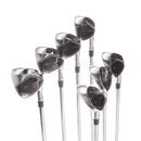 TaylorMade Qi Steel Mens Right Hand Irons 5-SW Stiff - KBS Max 85