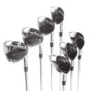 TaylorMade Qi Steel Mens Right Hand Irons 5-SW Stiff - KBS Max 85