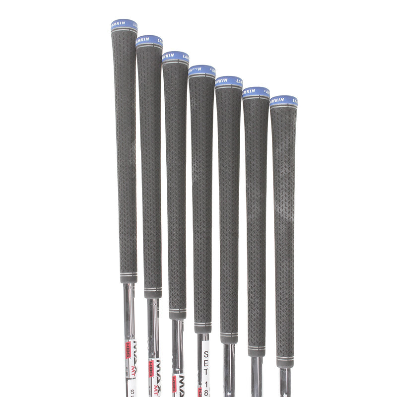 TaylorMade Qi Steel Mens Right Hand Irons 5-SW Stiff - KBS Max 85